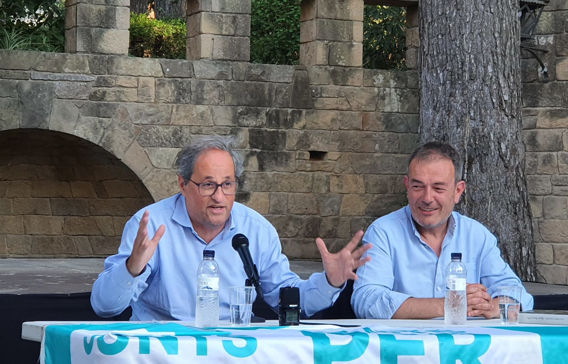 Quim Torra: “tenim el repte de la independència al davant: som-hi”